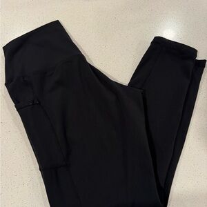 Women's Black Leggings 7/8
